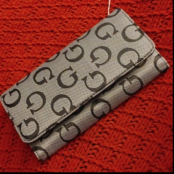 Guang Tong Handbags - New Gray Patterned Wallet By Guang Tong